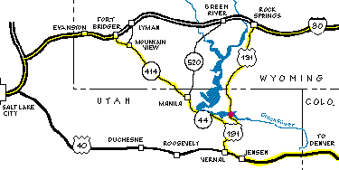 Green
                  River Map